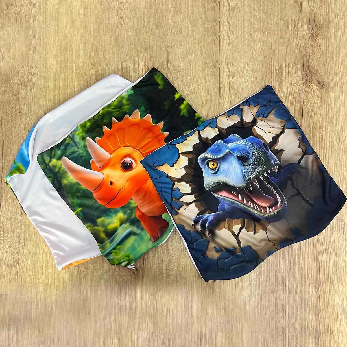 Cojines Dinosaurios x3 Almohada FDN01